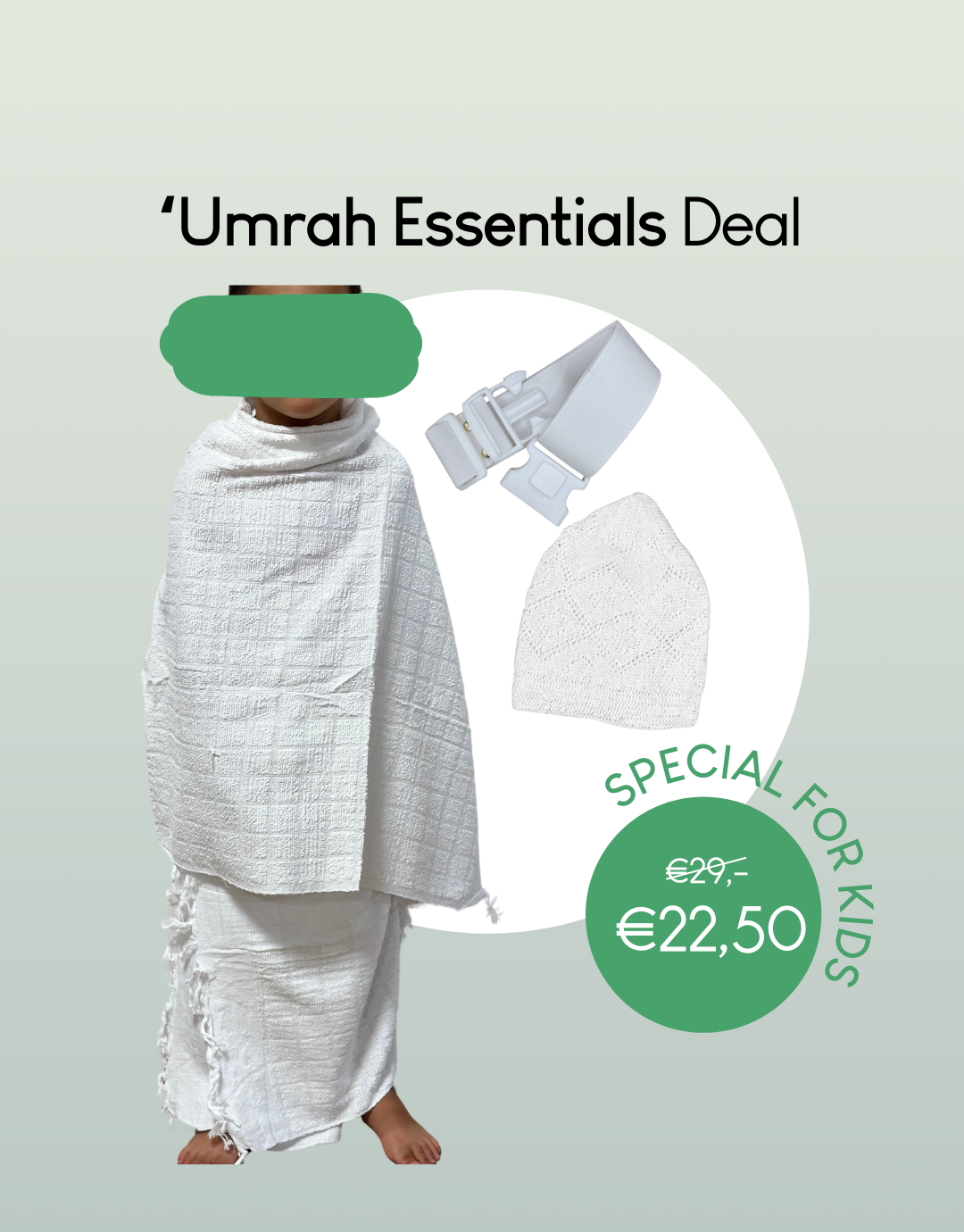 ‘Umrah essentials deal voor kinderen