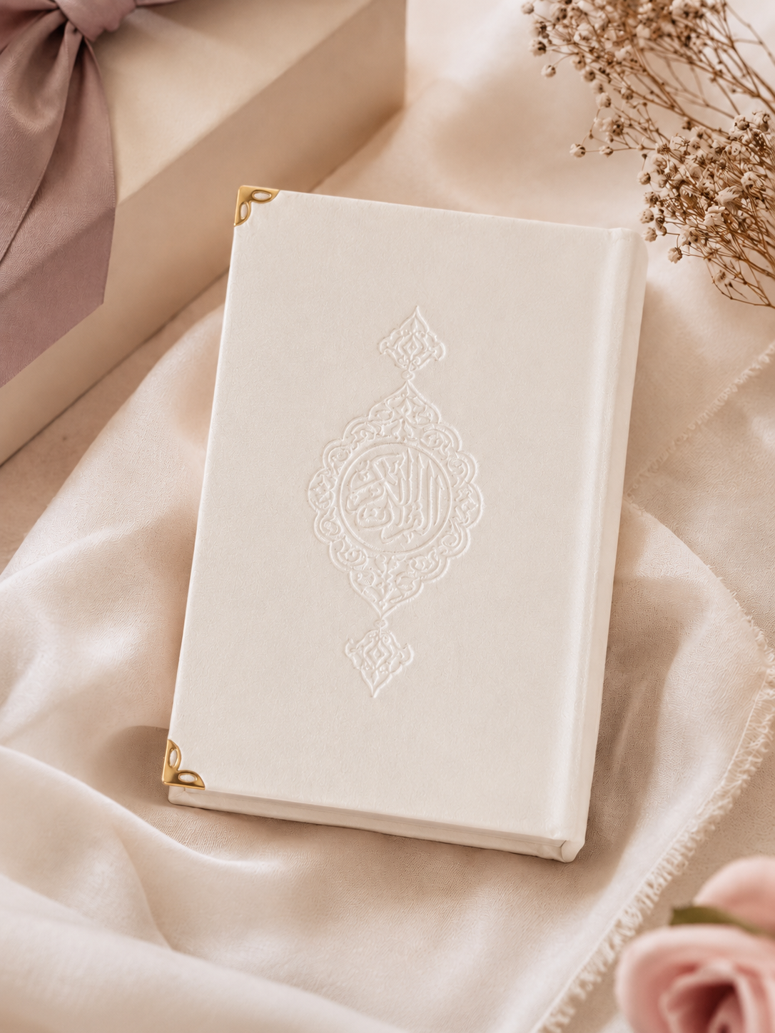 Suede luxe Koran - Gebroken wit