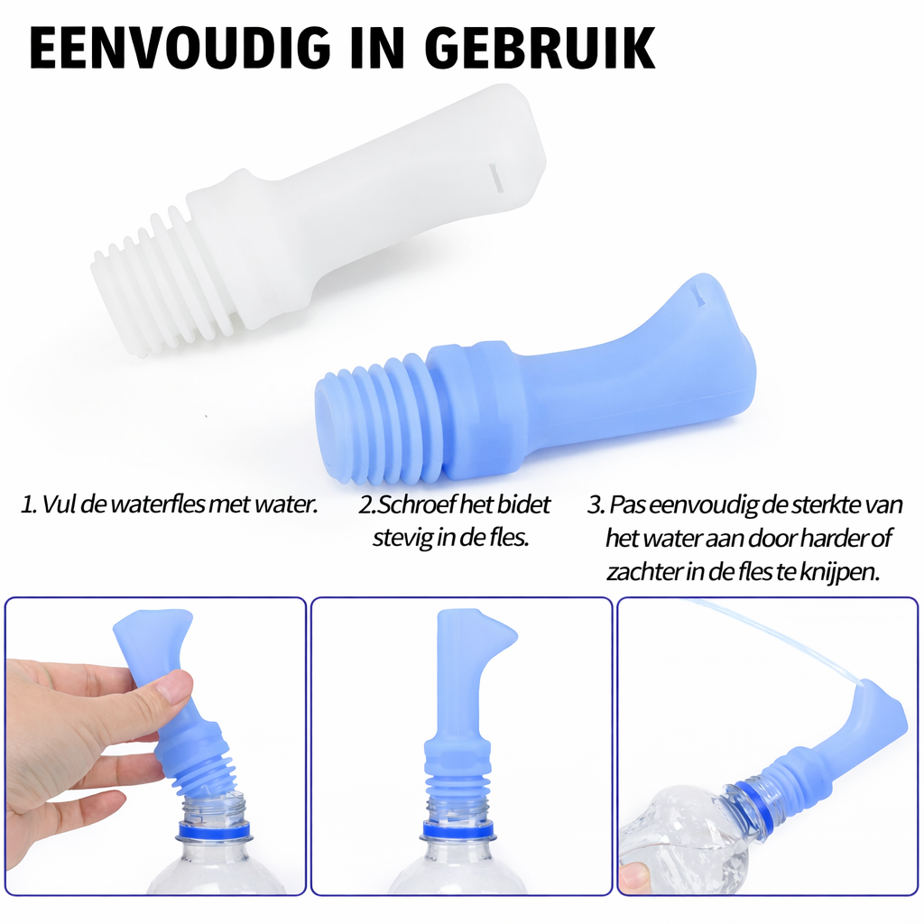 Pocket Bidet – Draagbare Reis Bidet voor Umrah & Hadj