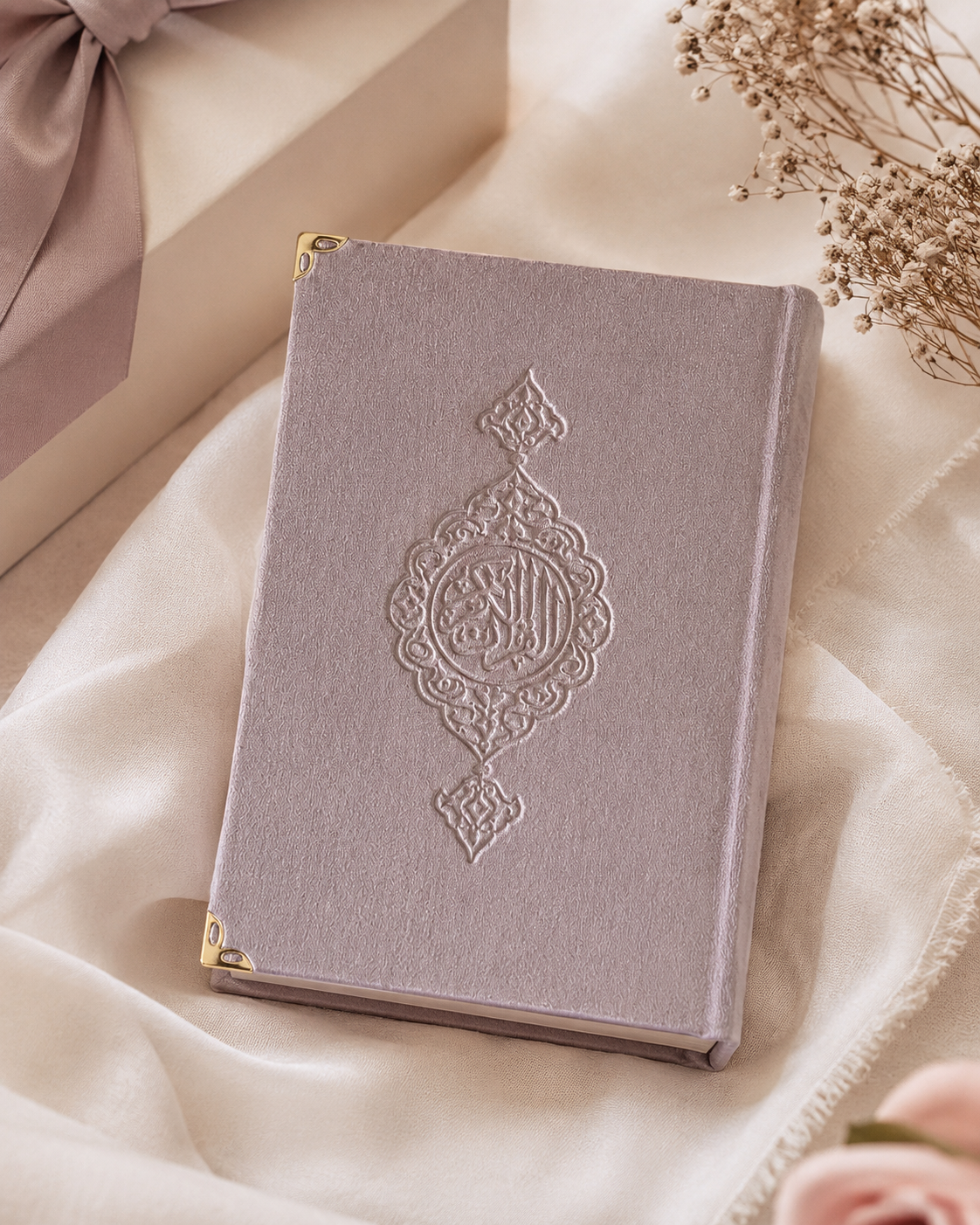 Suede luxe Koran - Roze