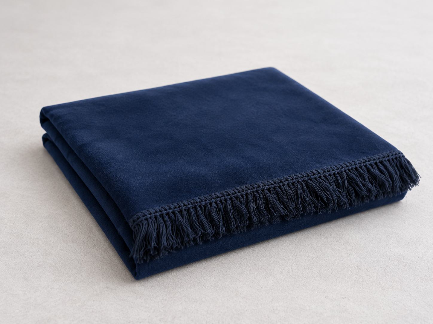 Donkerblauw gebedskleed