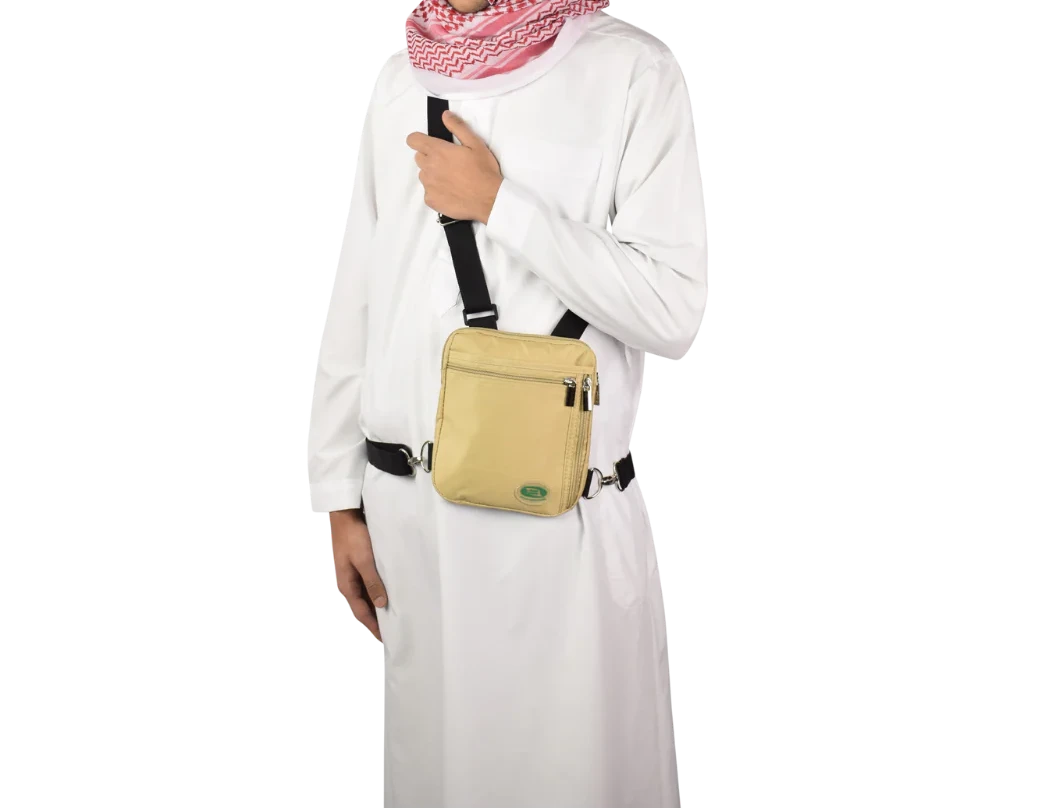 Pochette antivol pour le cou