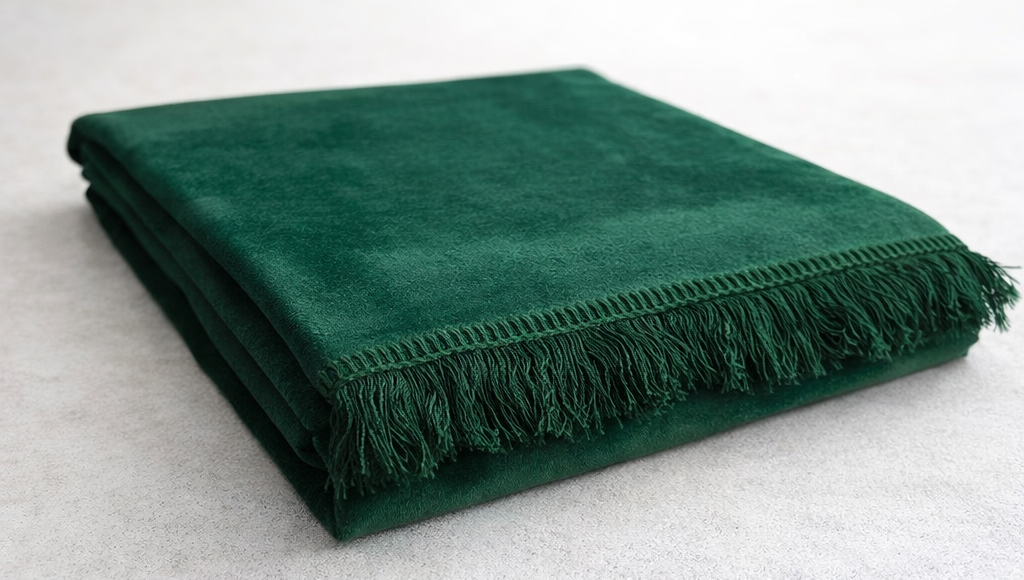Groen gebedskleed