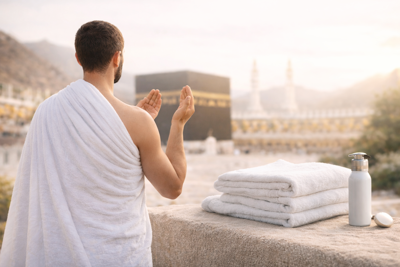 100% katoenen ihram zomeractie €21